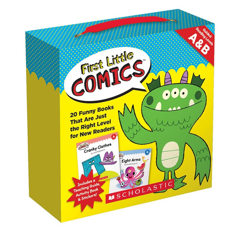 Scholastic Teaching Resources SC-818026 First Little Comics Parent Pack - Levels A & B