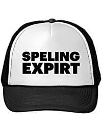 Funny Speling Expirt Fun Slogan Trucker Hat