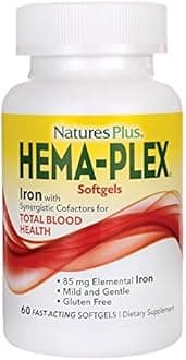 Nature's Plus - Hema-Plex, 60 Softgels