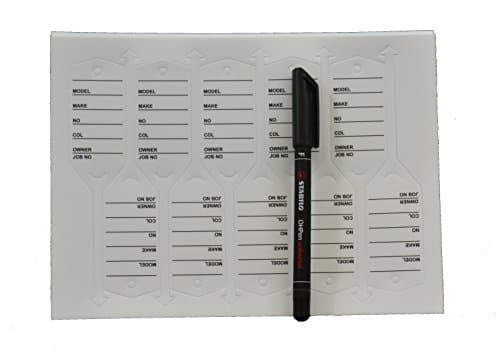 KEY TAGS - pack of 100 (WHITE)