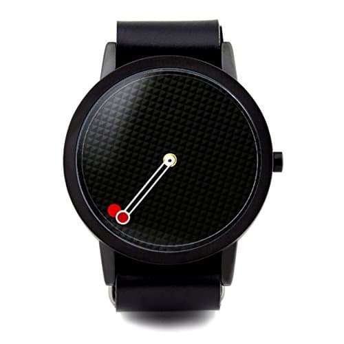 Simple creative design soft leather watch/ geometrical suspension Visual dots watch-A