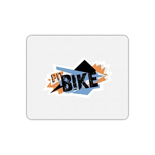 Pitbike Print Logo Rectangle Mouse Pad