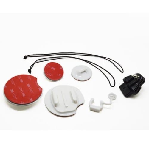 Surf mounts pack tethers surfboard mounts for Gopro Hero4/3+/3/2/1 Cameras-WHITE