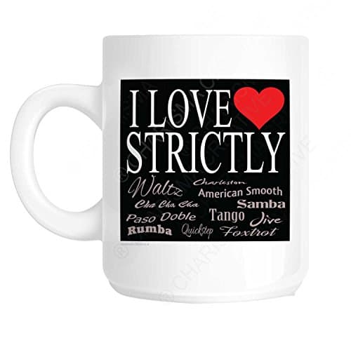 Charisma creativeI Love Strictly Novelty Fun Mug