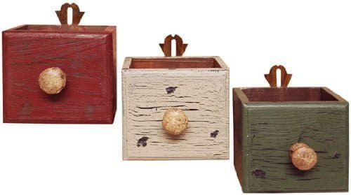 Vintage Stacking Boxes - Primitive, Country Rustic Wood Boxes by Ohio Wholesale