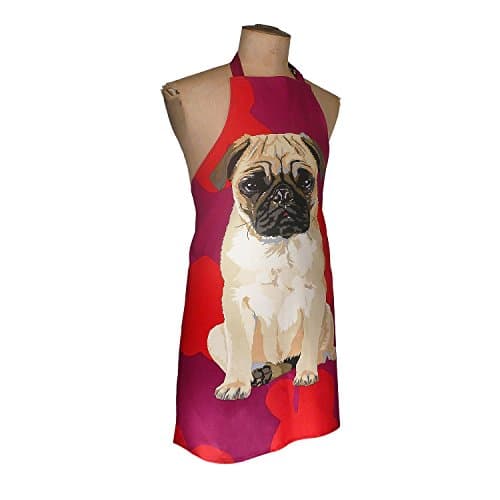 Leslie Gerry Pug Dog Apron