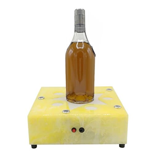 Flash Barware- Arylic Green Laser &amp;LED Bottle Glorifier /Bottle display /Bottle holder TCD-3214-G