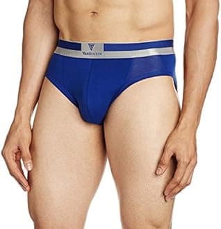 Van HeusenMen's Cotton Blend Classic Regular Solid Briefs