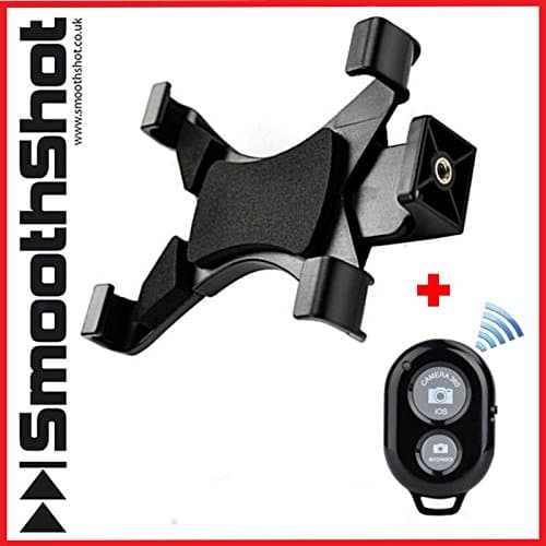 TABLET TRIPOD MOUNT ADAPTER CLAMP HOLDER FOR iPAD 2 3 4 AIR MINI WITH BLUETOOTH