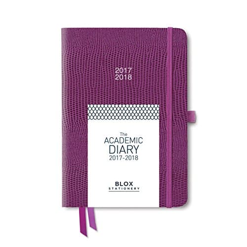 The BLOX Academic Diary 2017-18 (Plum)