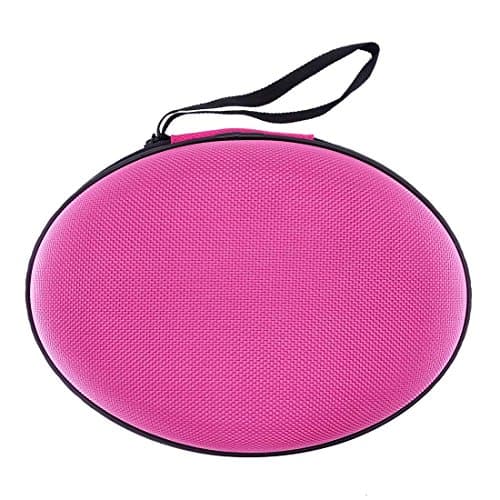 EFBBQ Headphone Case for Beats by Dr. Dre Solo2 On-Ear Headphones / Mixr Solo HD Solo Beats Wireless Headphones / Studio Wireless Over-Ear Headphones + Portable Protective SUIFN Case for Headphones / Earphones (Pink)