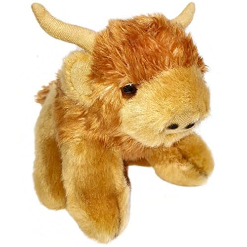13cm Highland Cow Soft Toy
