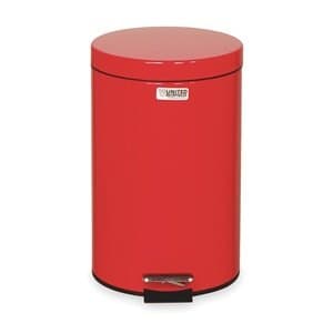 Step On Container, Red, Medical, 3.5 G