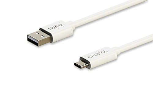 Krofel 6 Feet USB Type-C™ Charger and Sync Cable for Samsung Galaxy Note 8 / S8/S8+ S9/S9+ / Asus ZenPad Z8s / Z10 / Moto Z2 Force Edition / LG G6, V30 / HTC U11 Life / U12 / Google Pixel 2 XL