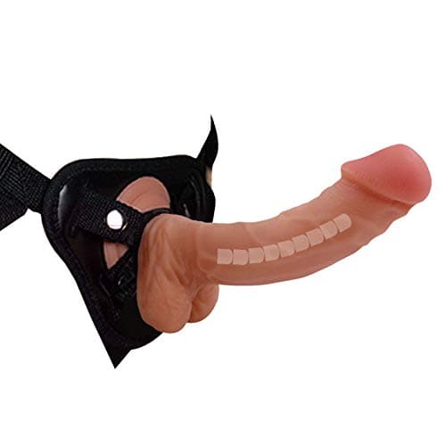 Adjustable Belts Perfect Size Strap-ons 7.48 Inches Model 7889U (Flesh)