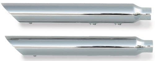 Rush Slash Down Cut Slip On Muffler for 2007-2014 Harley Davidson Softail model - 2.25"