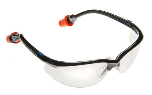 Readymax Safety Glasses with Perma-Plug hearing protection