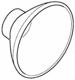 REFLECTOR F/ML120 + ML140 - PART