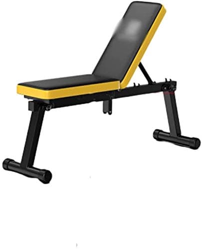 SLRMKK Weight Bench, Foldable Home Sit Ups Exercise Bench Multi Function Adjustable Dumbbell Bench Family Workout workout bench