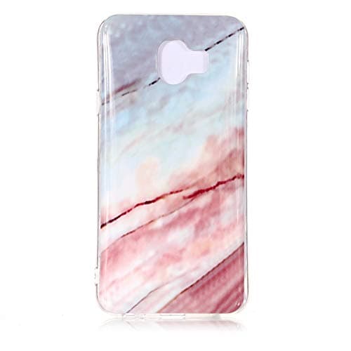 Samsung Galaxy j4 2018 case, Glossy Marble Pattern Slim Hard Soft Silicone Back Case Cover Fit for Samsung Galaxy j4 2018 (3)