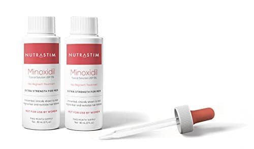 NutraStim Minoxidil for Men, 2 Fluid Ounce