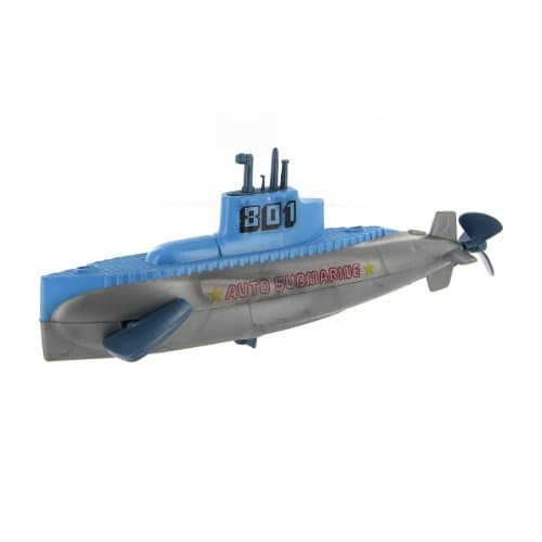 Castle Toy Automatic Diving Wind Up Submarine Toy