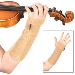 Hand Warming Practice Gloves - Original Long Length for Small Hands: Beige