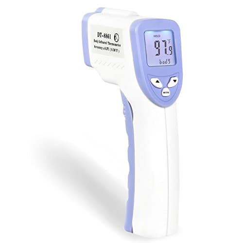 Forehead Digital Thermometer Non-Contact Infrared Instant Reading Multi-Functional for Body Surface & Room Measurement Babies & Home Helper