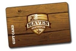 Haven Gastropub Gift Card ($50)