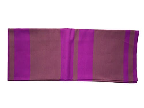 Checkered Lungi Sarong purple with Strips