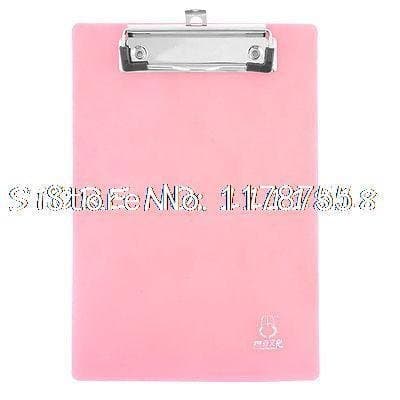 School Office A5 Documents Record List Files Papers Clipboard Pink