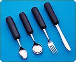 EZ Large Grip Weighted Utensils Weighted Fork - Model 920675