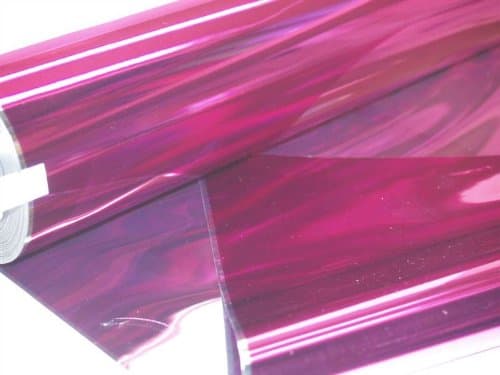 20m Metallic Cellophane Roll Deep Pink (1861-20)