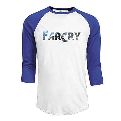For Men Far Cry Three-Quarter Sleeve Baseball Jerseys Printed T Shirts
