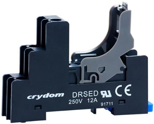 CRYDOM DRSED DIN RAIL MOUNTING RELAY SOCKET,12A (5 pieces)