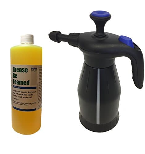 Foam Power - Grease Be Foamed Starter Kit Bundle with 1.5L10X Foamer and 1 QT Grease Be Foamed