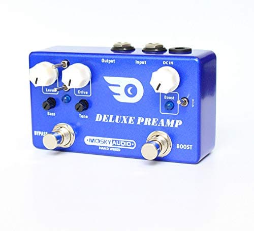 Mosky Audio Deluxe Pre-Amp Overdrive and Boost w/Toggle Options. Fast US Ship!