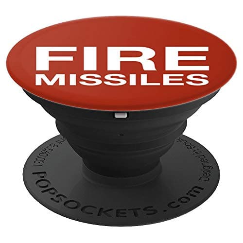 Fire Missiles button phone socket - PopSockets Grip and Stand for Phones and Tablets