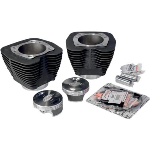 Revolution Performance Bolt-On Big Bore Kit (107in. Flat Top) - Bore 3.938in. - 10.5:1 Compression - Black 201-119ABW