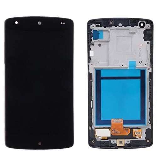 ePartSolution- LG Google Nexus 5 LG D820 D821 LCD Touch Digitizer Screen Assembly with Housing Frame Replacement Part USA Seller
