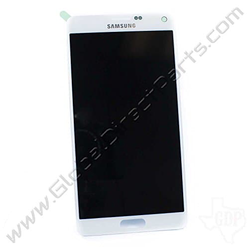 OEM Samsung Galaxy Note 4 AMOLED &amp; Digitizer Assembly - White