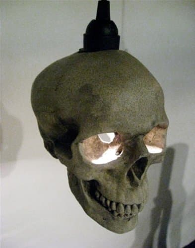 Skull 1 Light Mini Pendant