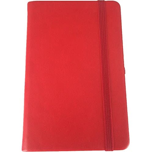 LPKOFFICE Pocket Notebook,PU Leather Notebook,Mini journal, Journal Diary Notepad Notebook, Writing pads, Red