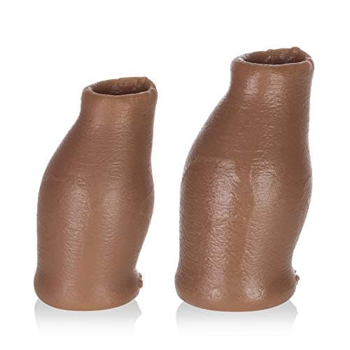 Silicone Faux Foreskin Medium Tone Medium/Large