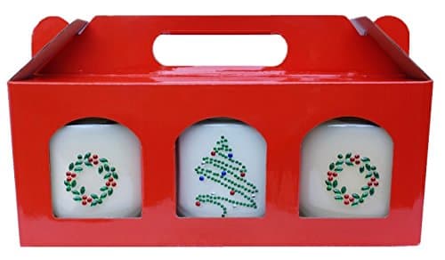 Set - 3 Pack Scented Candles - Pine Tree, Cinnamon, Banana Bread