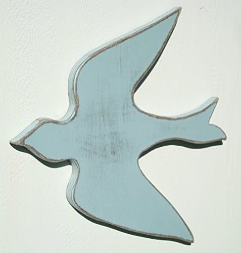 wood bird wall art
