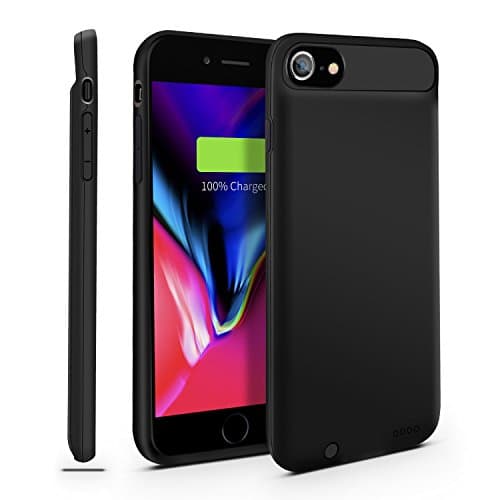 iPhone 8 / 7 Battery Case , Bosuge [Can Support Lightning to Lightning Earphone/Microphone] Ultra Slim Portable Charger iPhone 7 (4.7 inch) Charging Case,3000mAh Extended Battery Pack Juice Bank Cover