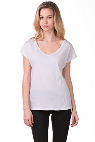 [Fits Cloth] Grey Between Cool N Dark Basic V Neck Tee Small