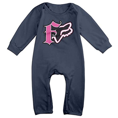 Fox Racing Logo Babies Long Sleeve Jumpsuits Multi