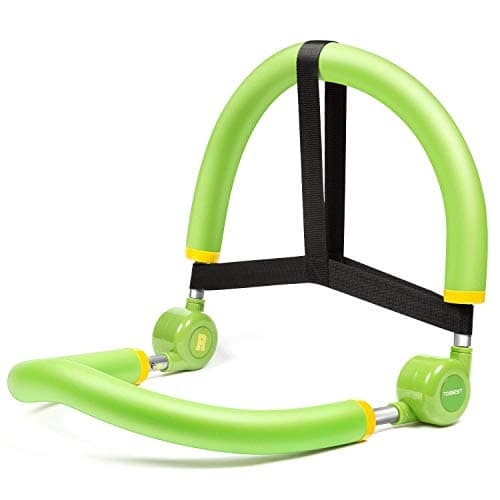 HomeYoo 10-in-1 Abdominal Machine for Full Range of Motion Ab & Core Workouts,Home Gym Fitness Push Ups Intensity Adjustable Training Equipment Body Squats Side Chest Thighs Arm Exercise